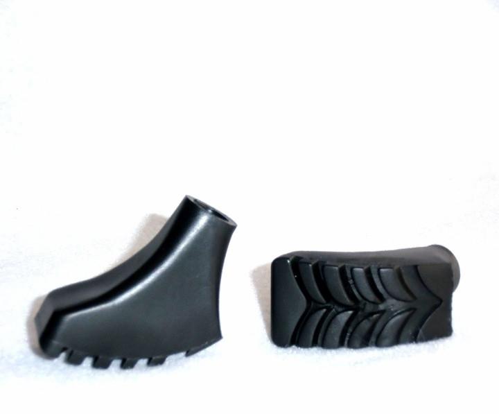 Trekking Pole Hiking Shock Absorb Feet Set