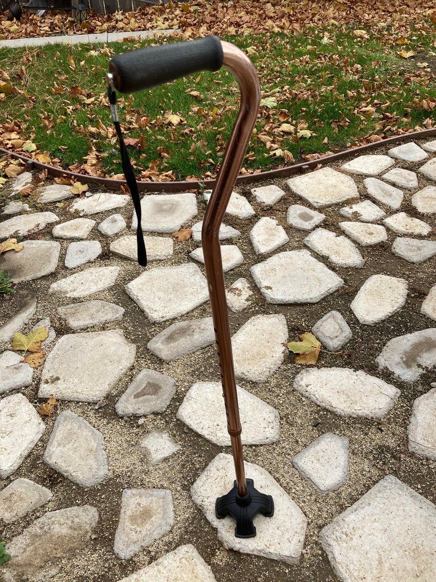 Walking Cane Foot Quad Base Tip