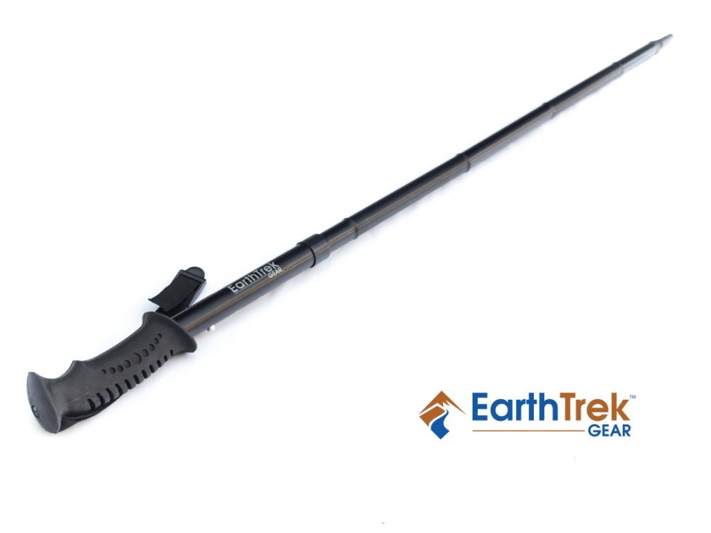 EarthTrek Pole - Strength for Walking - Foldable Hike Stick